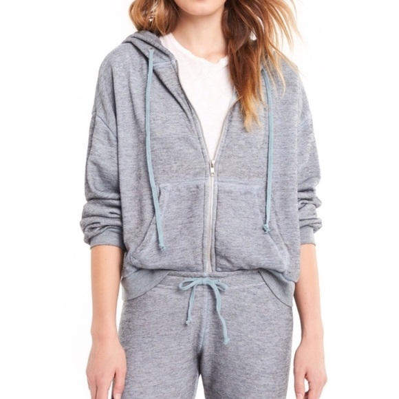 Wildfox Oversized Real Marquis Zip Hoodie | XS - Picture 1 of 13